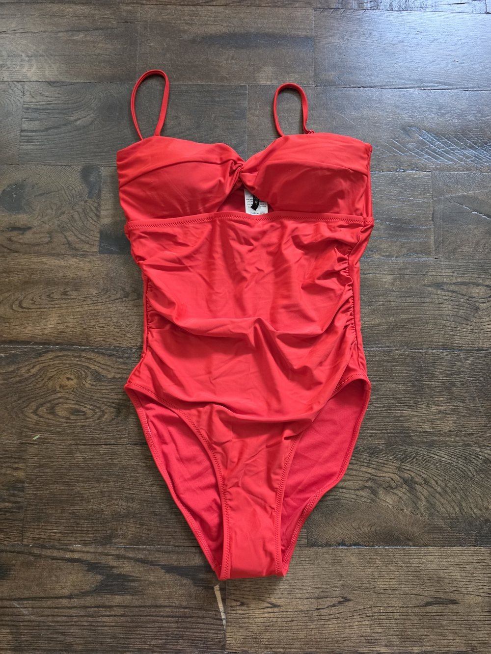 J. CREW Red One-Piece Swimsuit